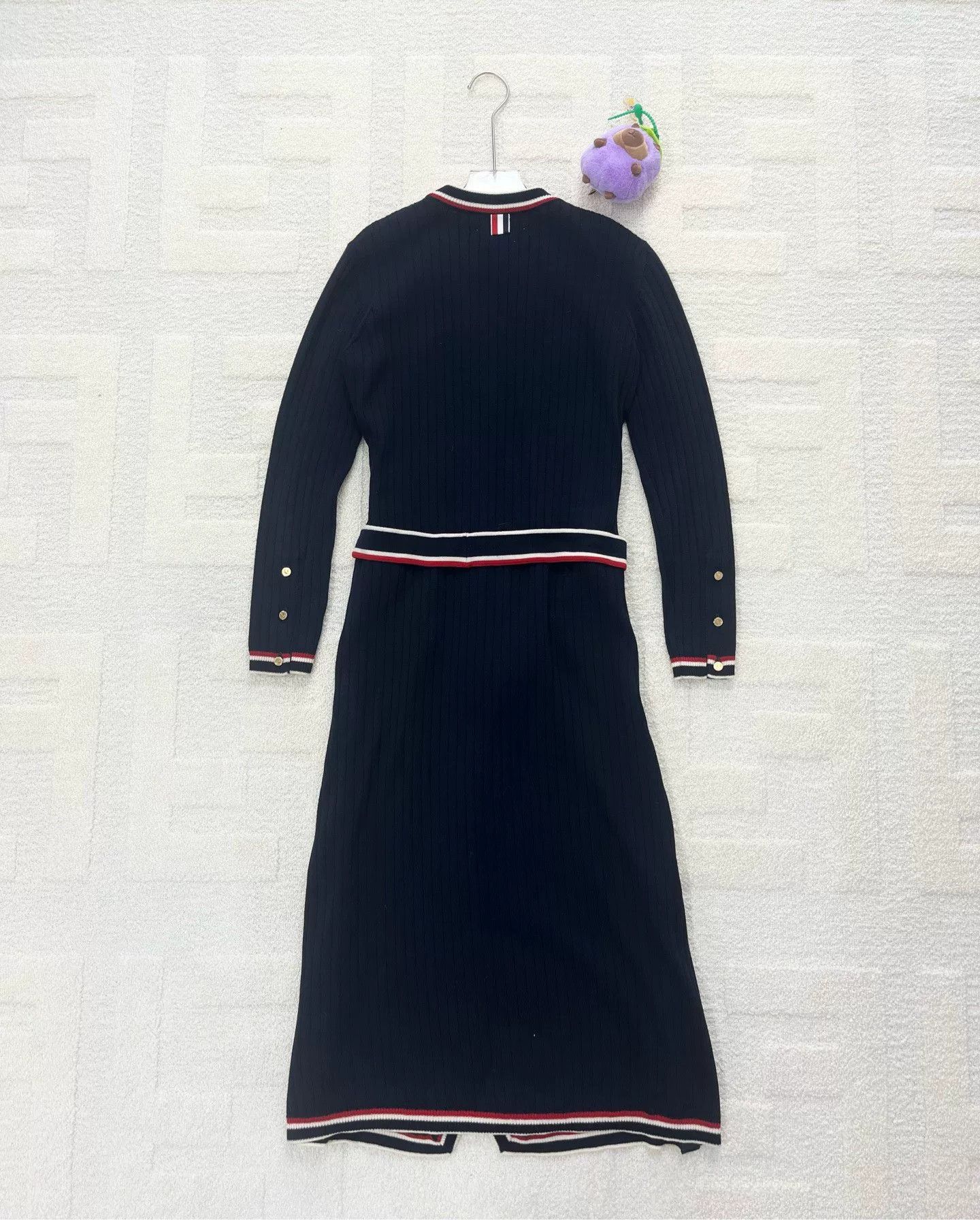 Thom Browne thom browne deep blue wool knit dress Size US M / EU 48-50 / 2 - 2 Thumbnail