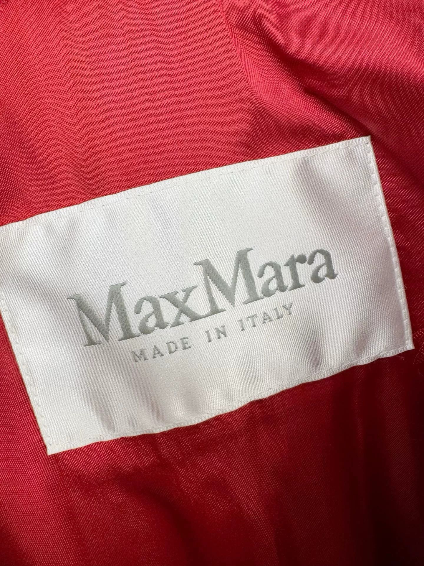 Max Mara Maxmara Red Bathrobe-Style Coat Size 38 Size US M / EU 48-50 / 2 - 2 Thumbnail