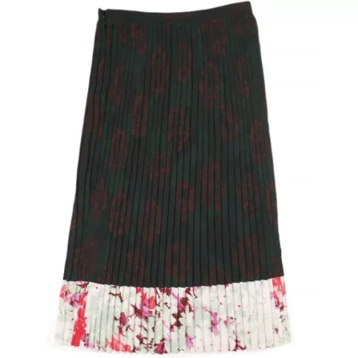Dries Van Noten dries van noten floral pleated midi skirt Size 26" / US 2 / IT 38 - 2 Thumbnail