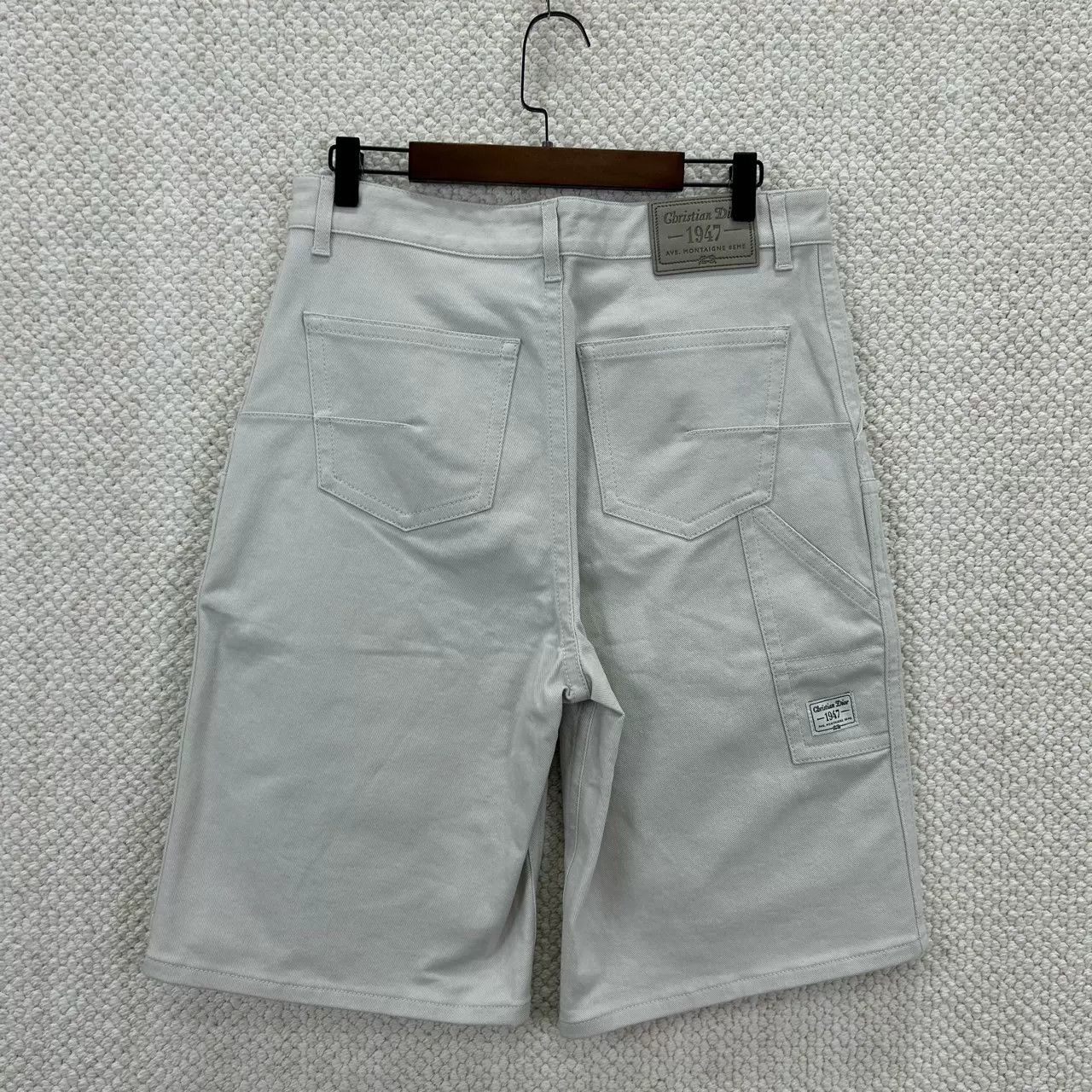 Dior dior beige 1947 patchwork cargo shorts Size US 30 / EU 46 - 2 Thumbnail