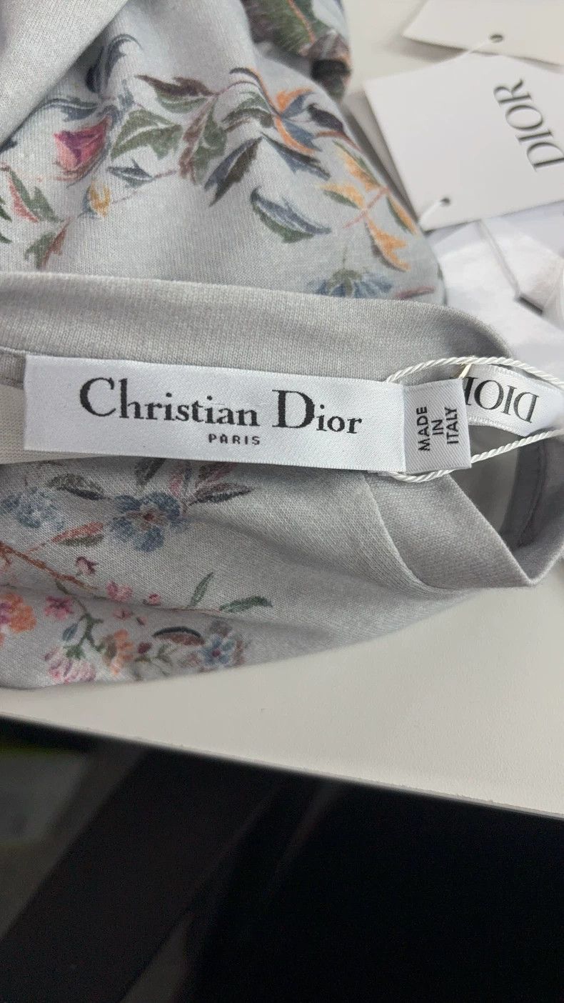 Dior Dior Round Neck Plant Print T-shirt Size US S / EU 44-46 / 1 - 3 Thumbnail