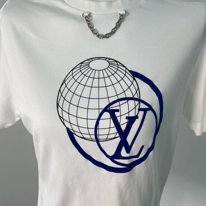 Louis Vuitton Louis Vuitton White Short Sleeve Top S Size US S / EU 44-46 / 1 - 4 Thumbnail