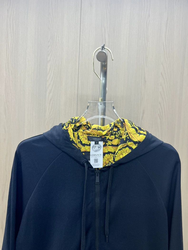 Versace Versace Baroque Hooded Sweatshirt Jacket Size US L / EU 52-54 / 3 - 2 Thumbnail