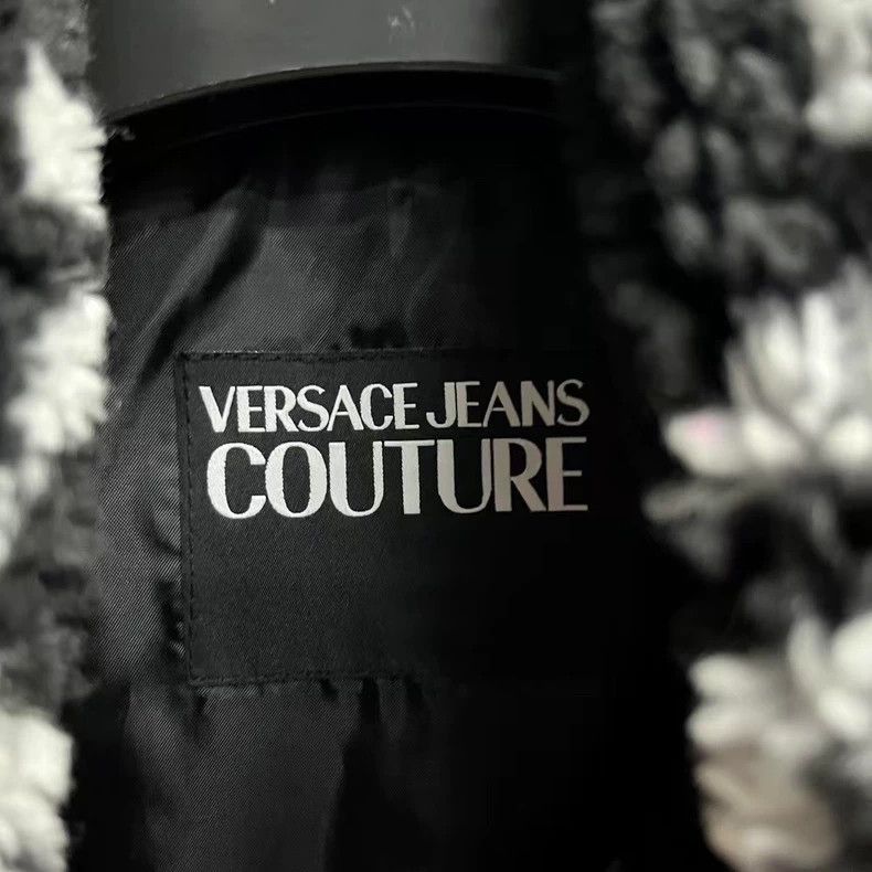 Versace Versace Black Logo Print Long Sleeve Jacket Size US XS / EU 42 / 0 - 4 Thumbnail