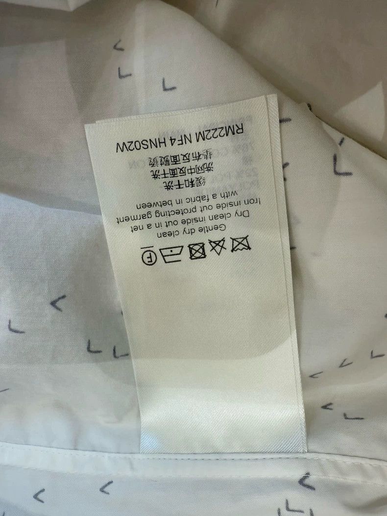 Louis Vuitton Louis Vuitton White Logo Print Long Sleeve Shirt Size US XS / EU 42 / 0 - 5 Thumbnail