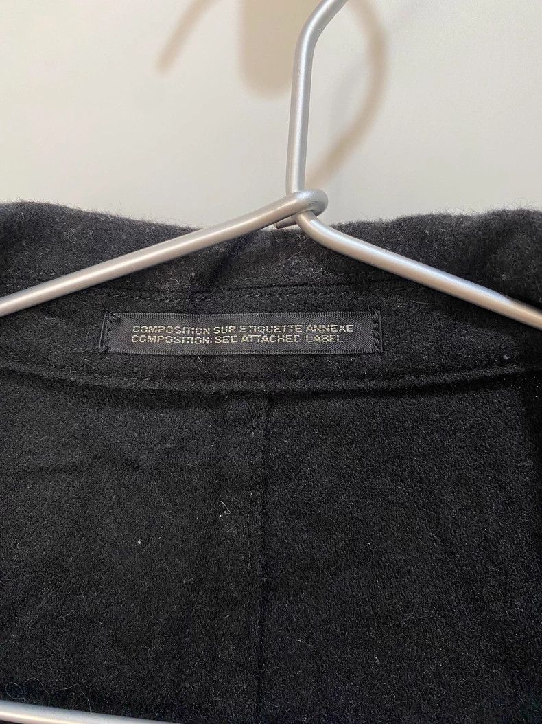 Yohji Yamamoto Yohji Yamamoto Wool Blend Wrinkle Coat Size US L / EU 52-54 / 3 - 2 Thumbnail