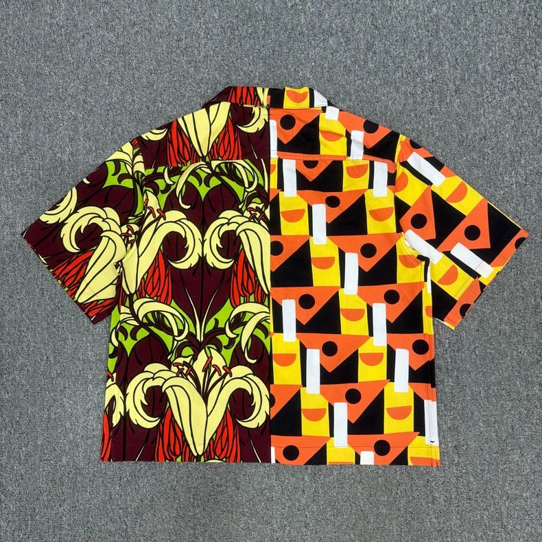 Prada Prada Geometric Triangle Shirt S Size US S / EU 44-46 / 1 - 2 Thumbnail