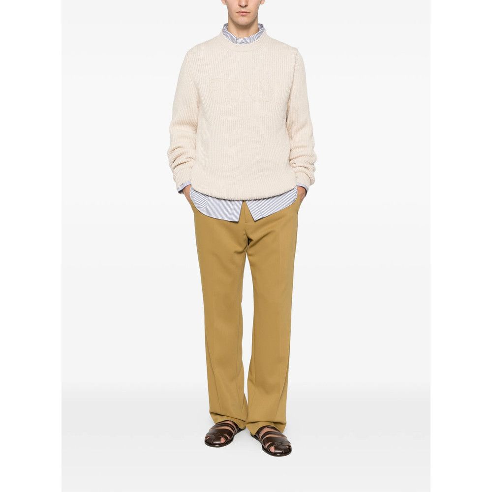 Fendi Fendi NEUTRALS Sweaters & Knitwear - Jumpers Size US M / EU 48-50 / 2 - 3 Thumbnail