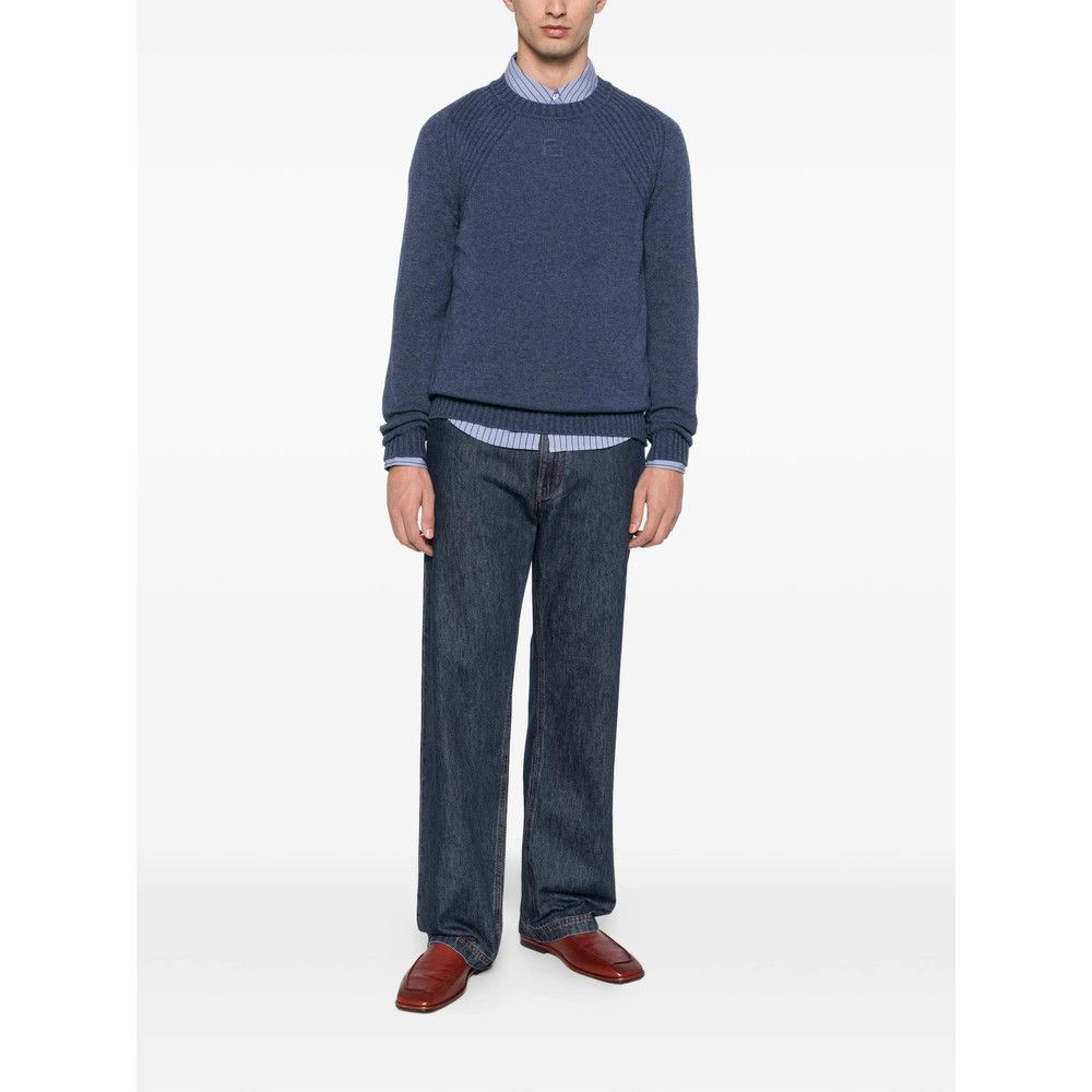Fendi Fendi BLUE Denim - Bootcut Jeans Size US 30 / EU 46 - 3 Thumbnail