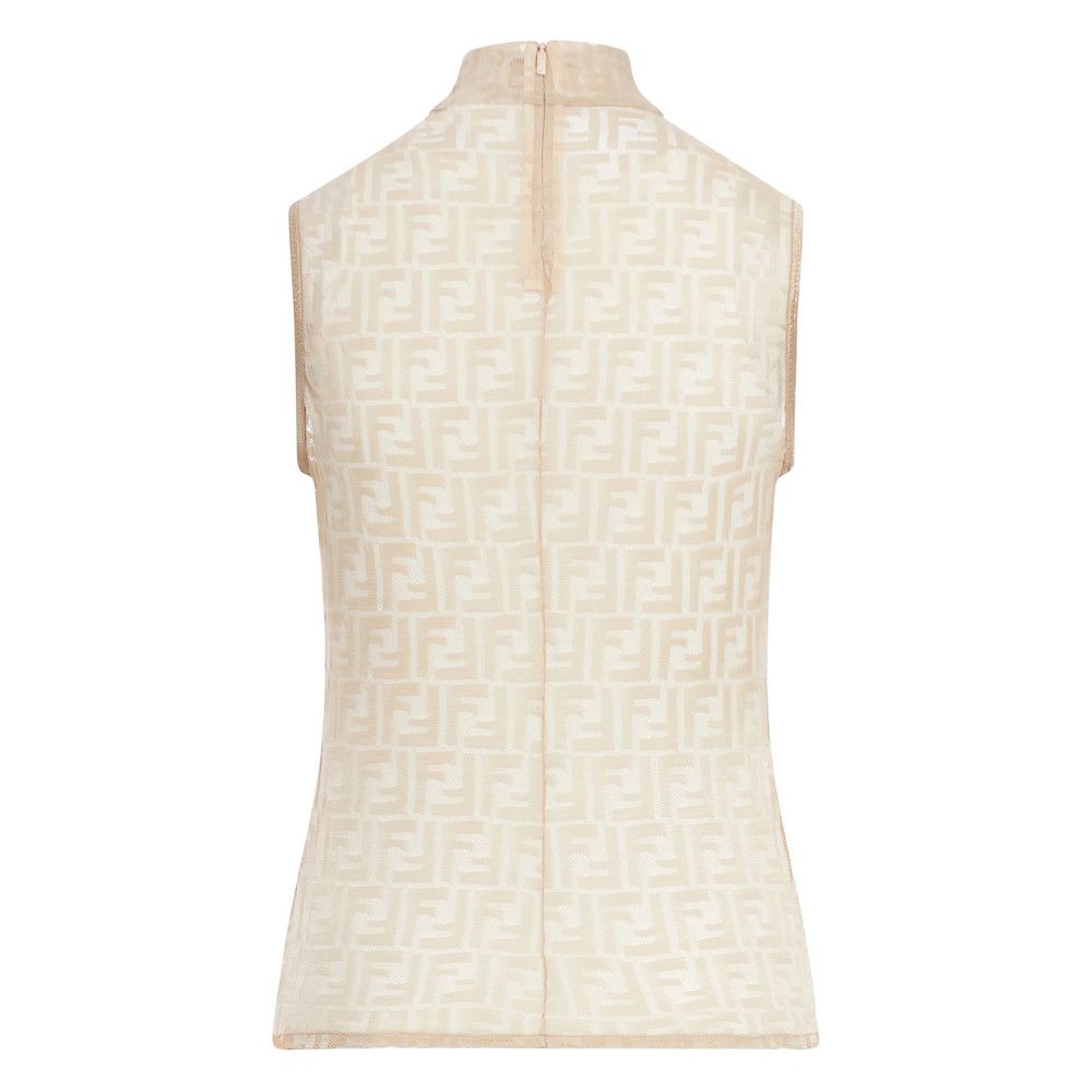 Fendi Fendi NEUTRALS Tops - Vests & Tank Tops Size XS / US 0-2 / IT 36-38 - 2 Thumbnail