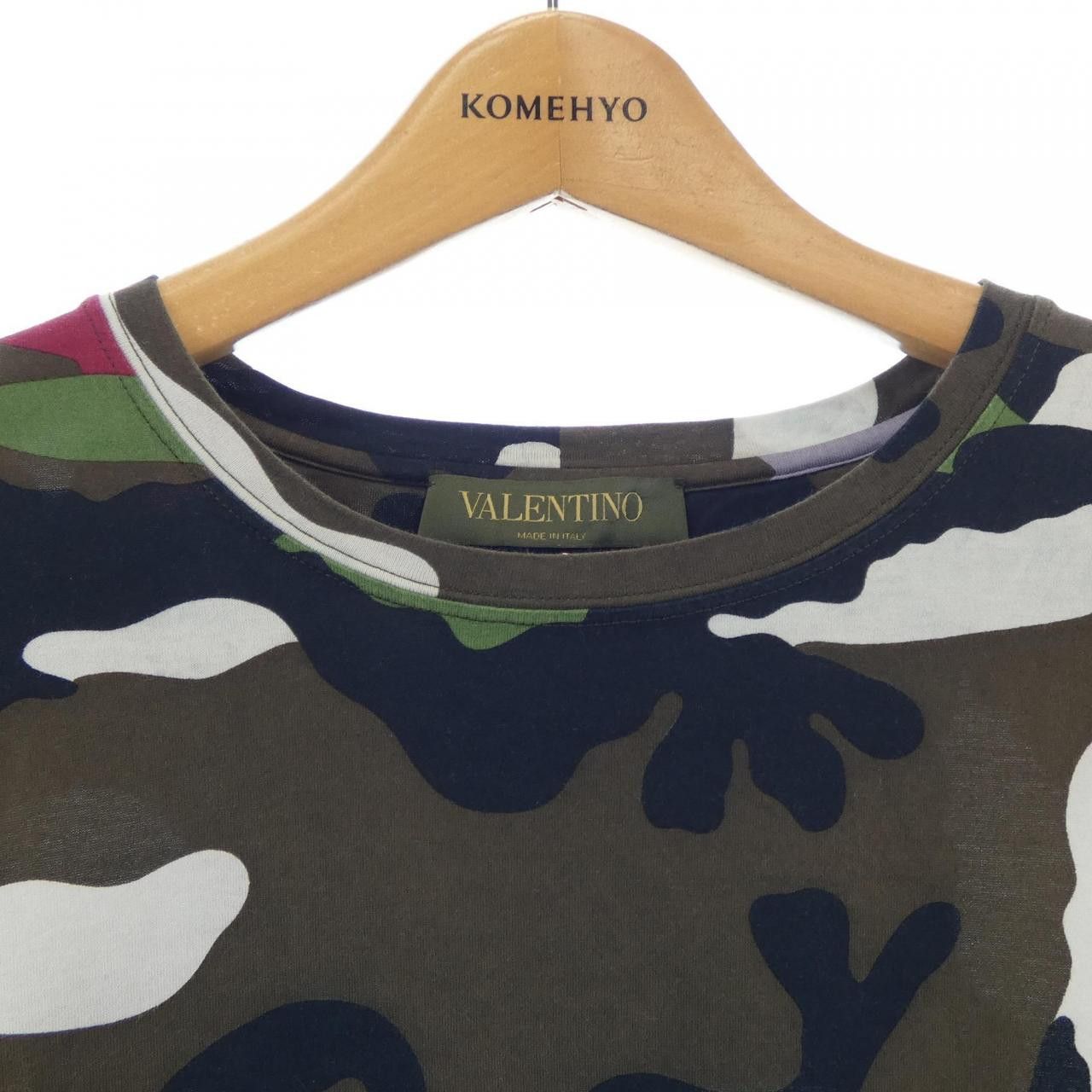 Valentino Valentino Valentino T-shirt Cotton T-Shirts KV0MG00W36P DUTY FREE for USA Size ONE SIZE - 5 Thumbnail