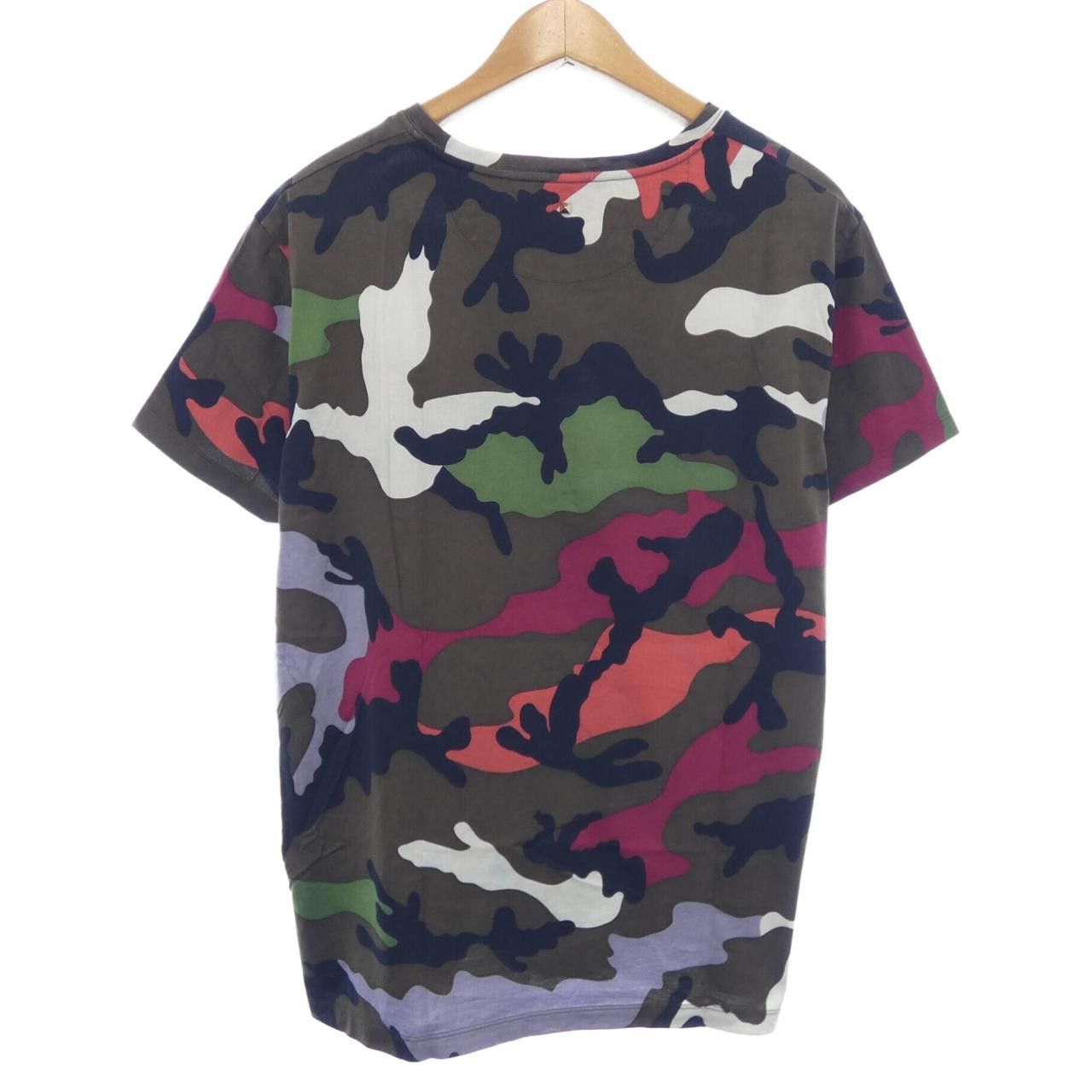 Valentino Valentino Valentino T-shirt Cotton T-Shirts KV0MG00W36P DUTY FREE for USA Size ONE SIZE - 2 Thumbnail
