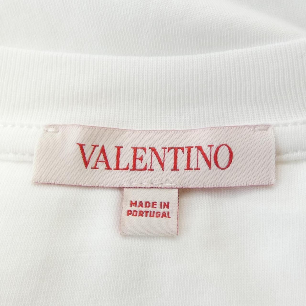 Valentino Valentino Valentino T-shirt Cotton T-Shirts 5VDMG11G3LE DUTY FREE for USA Size ONE SIZE - 4 Thumbnail