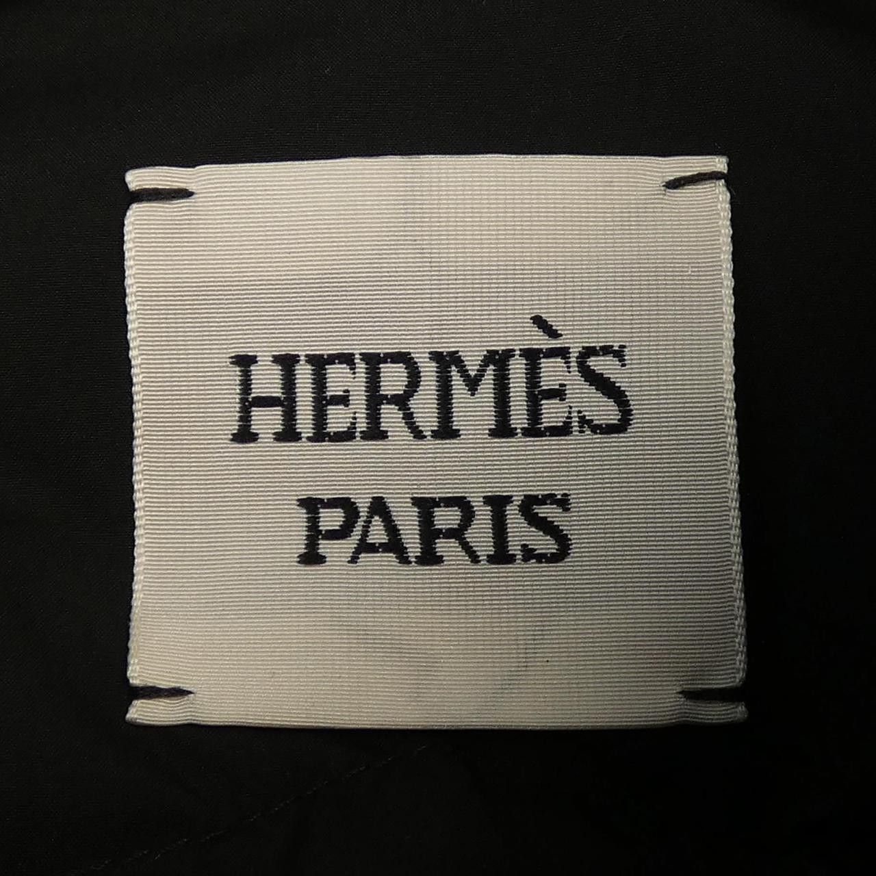 Hermes Hermes Hermes Clou de Selle Down Vest 34 Leather Outerwear DUTY FREE for USA Size ONE SIZE - 4 Thumbnail