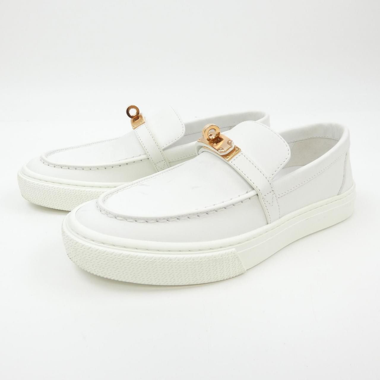 Hermes Hermes Hermes Calf Shoes 35 Leather Shoes DUTY FREE for USA Size ONE SIZE - 3 Thumbnail