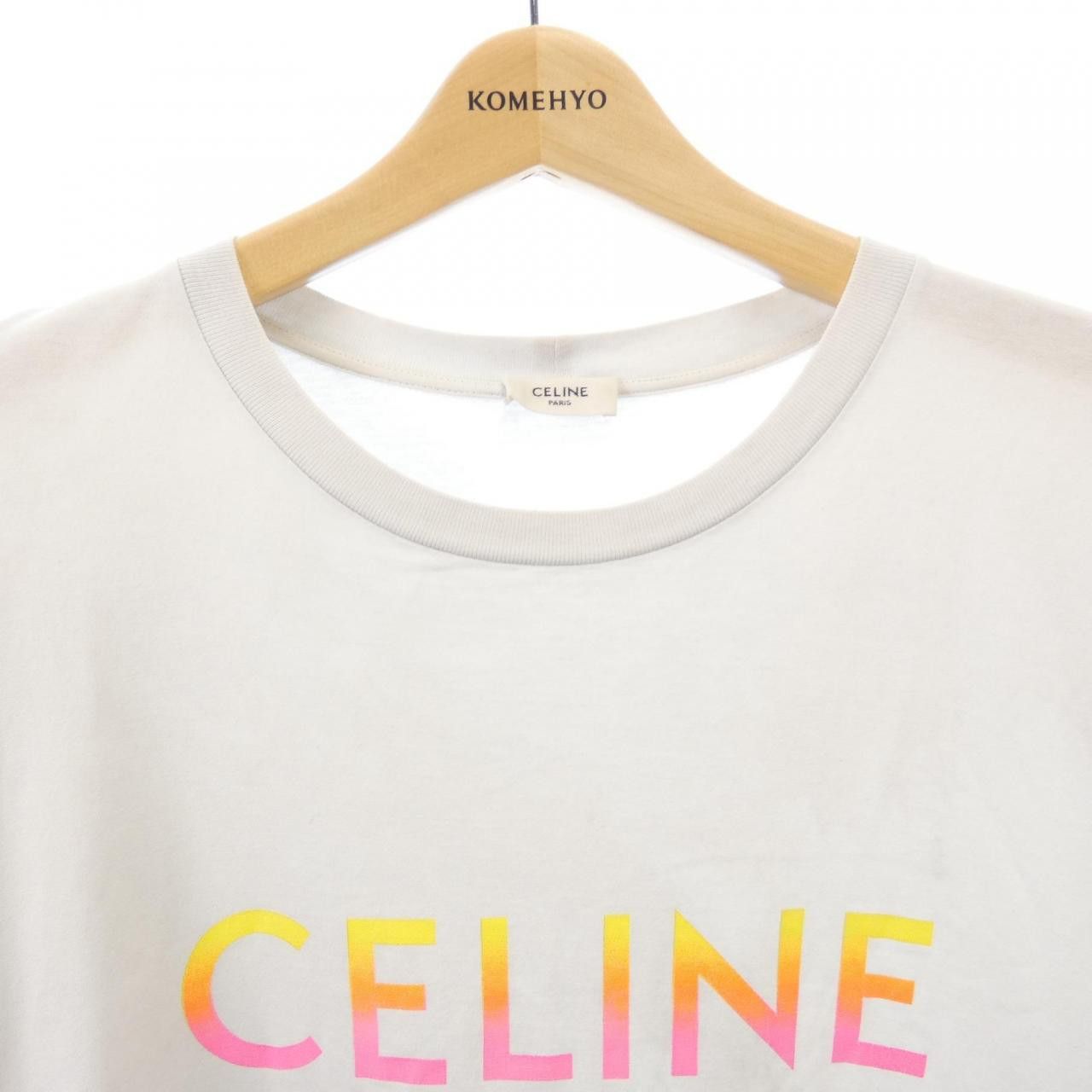 Celine Celine Celine T-shirt Cotton T-Shirts 2X10B671Q DUTY FREE for USA Size ONE SIZE - 5 Thumbnail