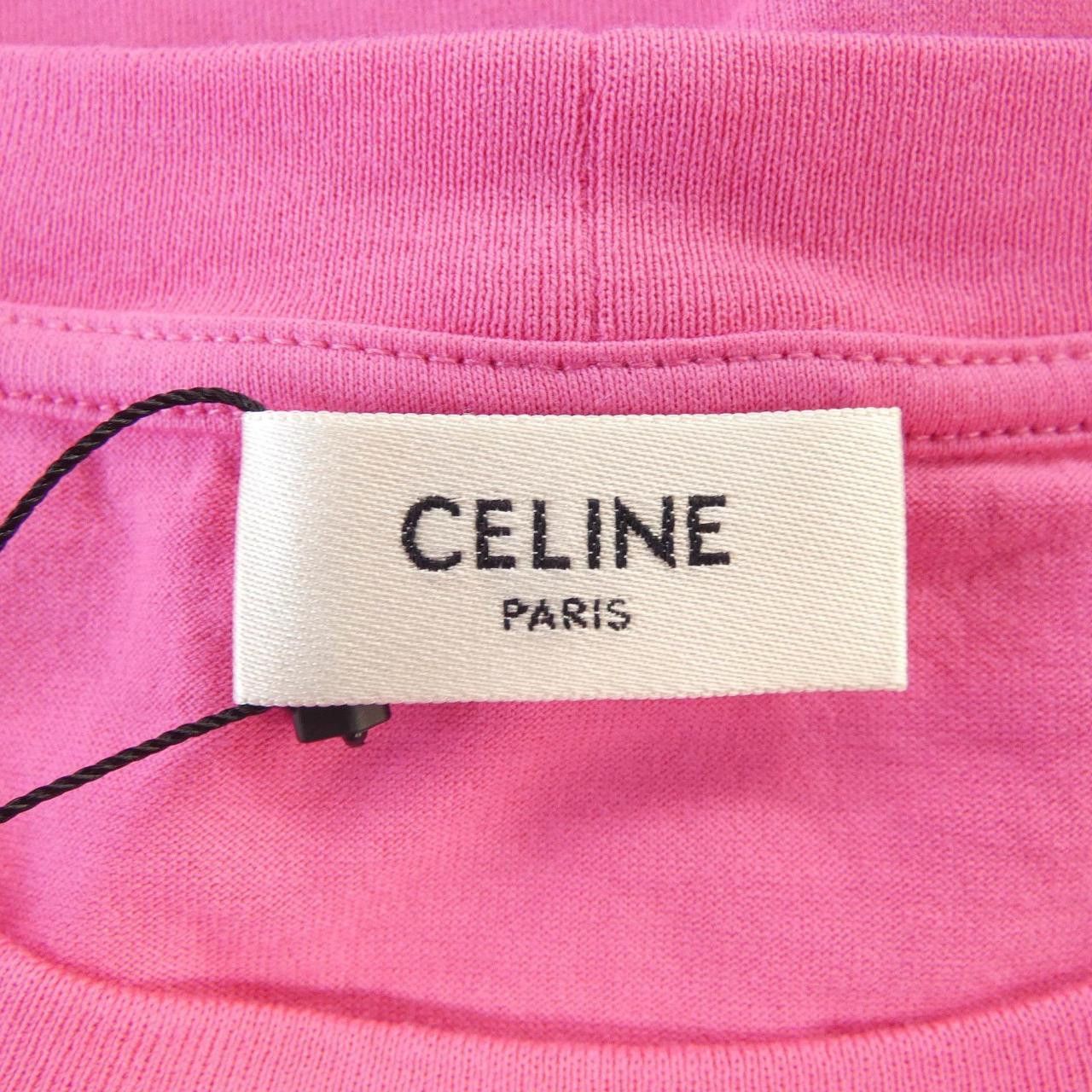 Celine Celine Celine T-shirt Cotton T-Shirts 2X681671Q DUTY FREE for USA Size ONE SIZE - 4 Thumbnail