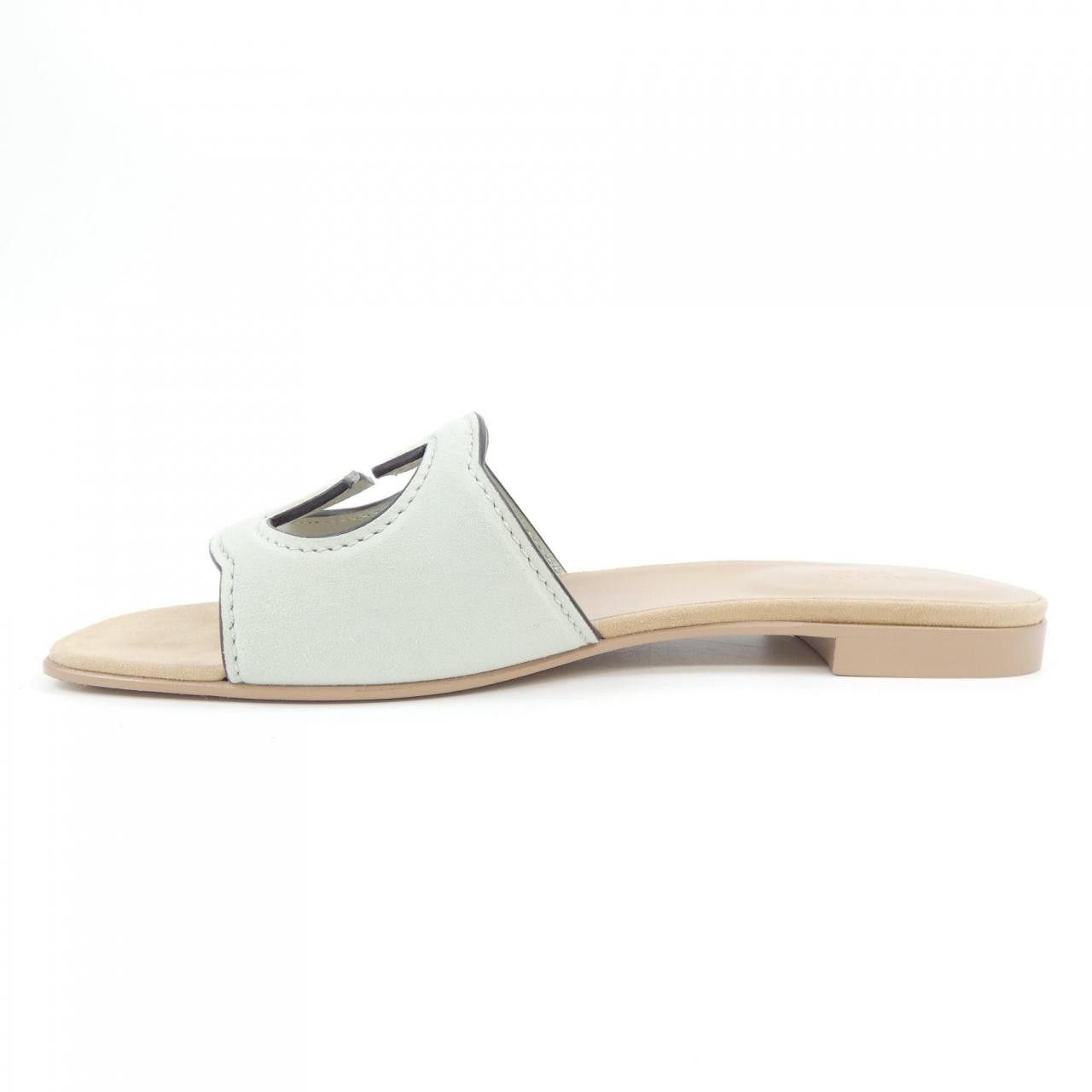 Gucci Gucci Gucci Interlocking G Suede Sandals Suede Shoes 694451 DUTY FREE for USA Size ONE SIZE - 2 Thumbnail