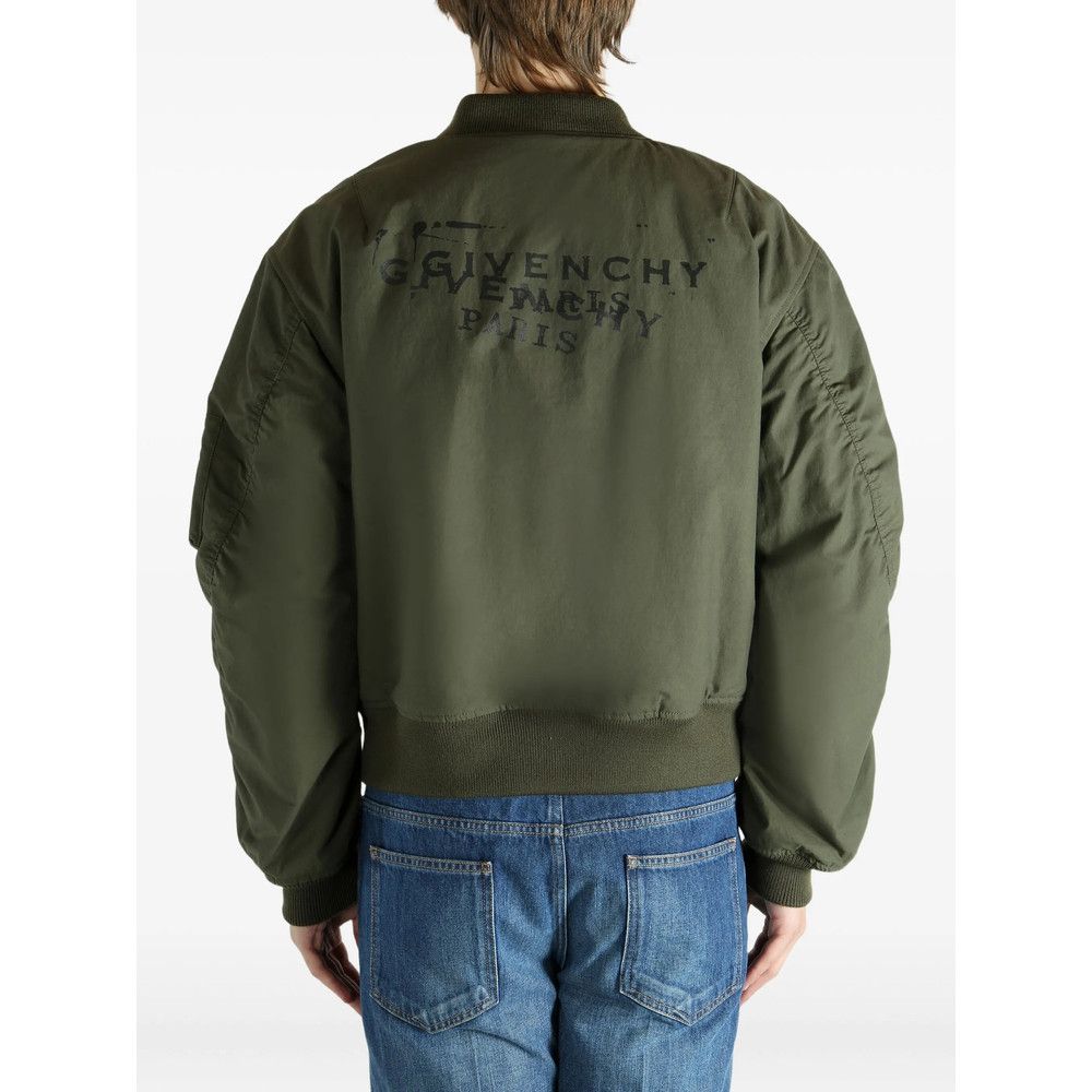 Givenchy Givenchy GREEN Jackets - Bomber Jackets Size US XL / EU 56 / 4 - 3 Thumbnail
