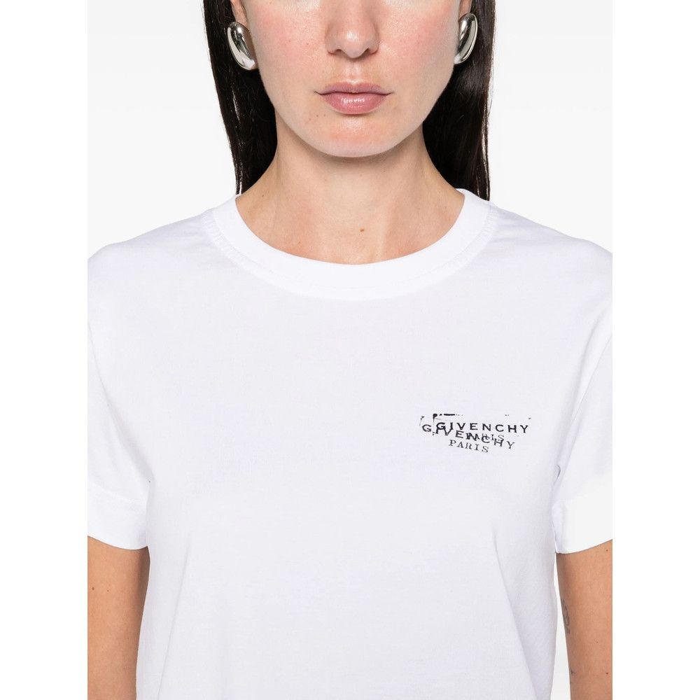 Givenchy Givenchy WHITE Tops - T-shirts & Jerseys Size S / US 4 / IT 40 - 3 Thumbnail