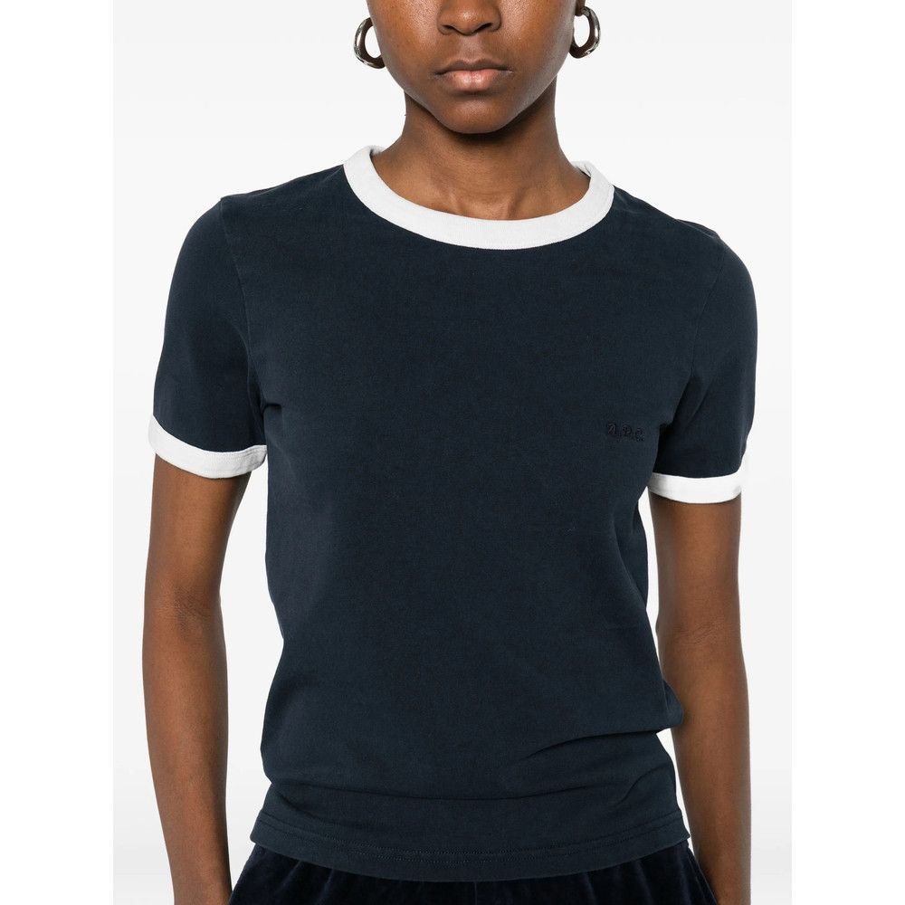 A.P.C. A.p.c. BLUE Tops - T-shirts & Jerseys Size XS / US 0-2 / IT 36-38 - 3 Thumbnail