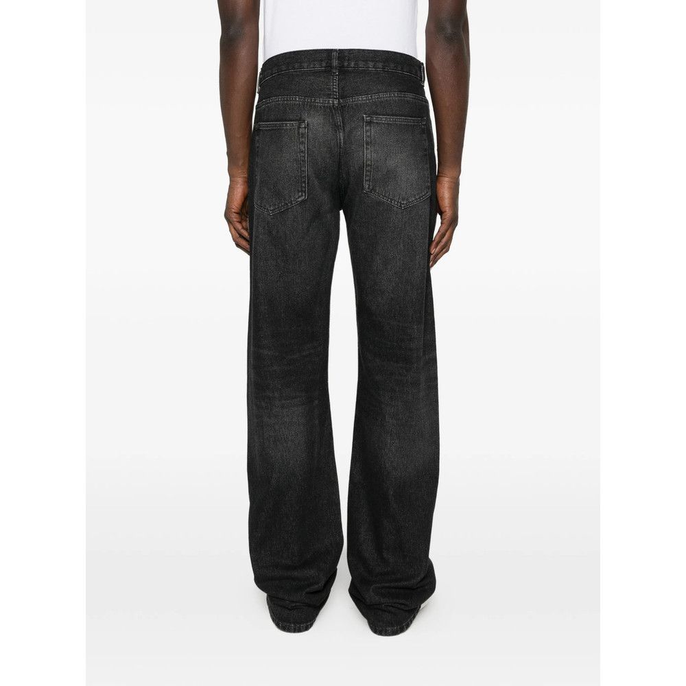 A.P.C. A.p.c. BLACK Denim - Regular & Straight-Leg Jeans Size US 33 - 3 Thumbnail