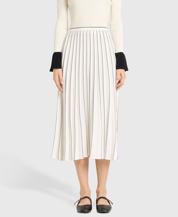 Proenza Schouler White Label Pleated skirt Size 26" / US 2 / IT 38 - 2 Thumbnail