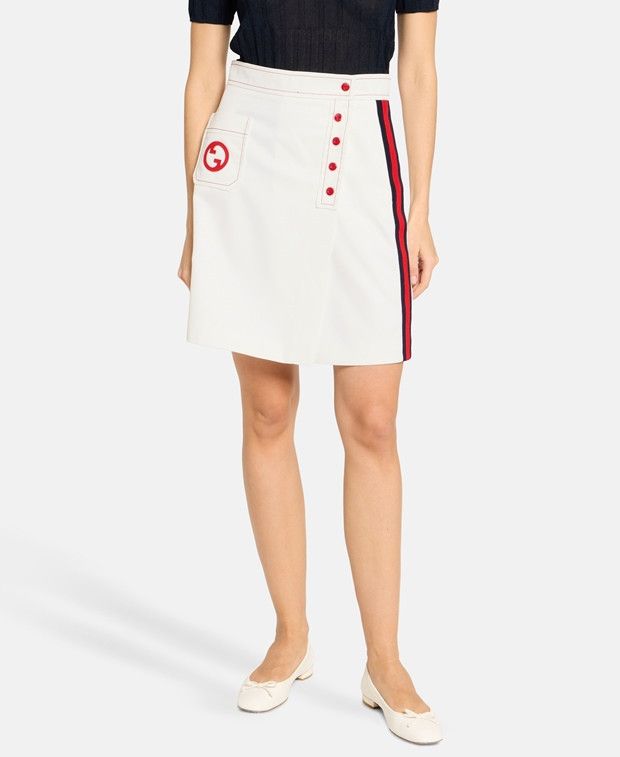 Gucci Miniskirt Size 32" / US 10 / IT 46 - 2 Thumbnail