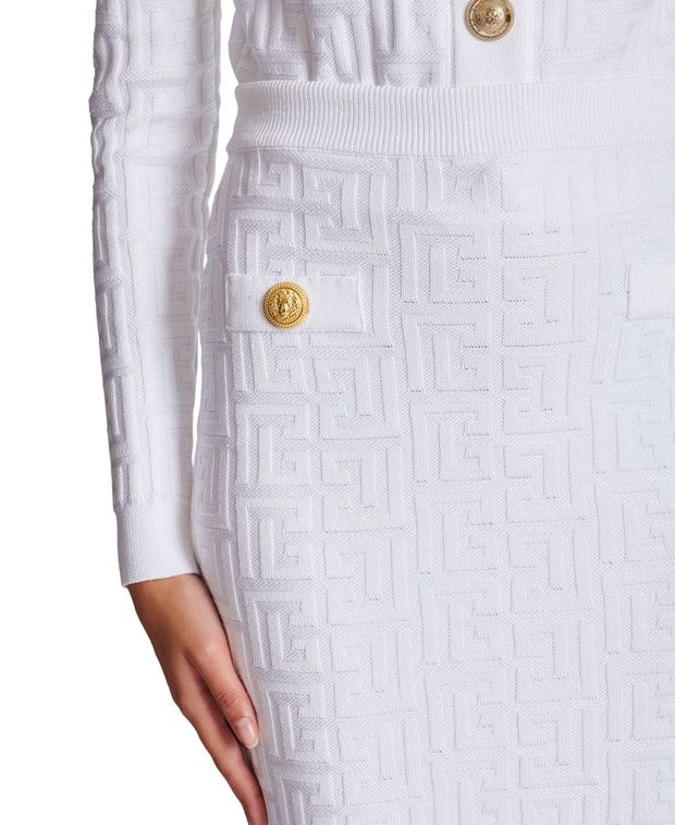Balmain Miniskirt Size 27" / US 4 / IT 40 - 2 Thumbnail
