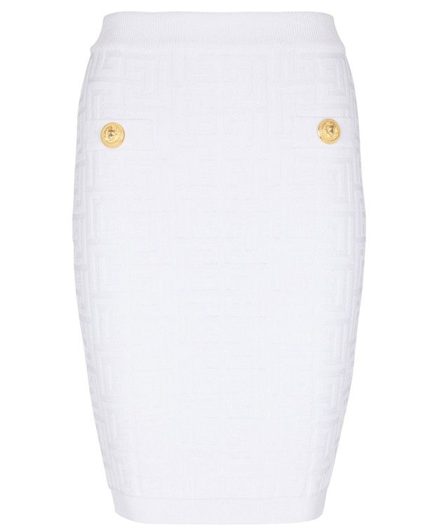 Balmain Miniskirt Size 30" / US 8 / IT 44 - 4 Thumbnail