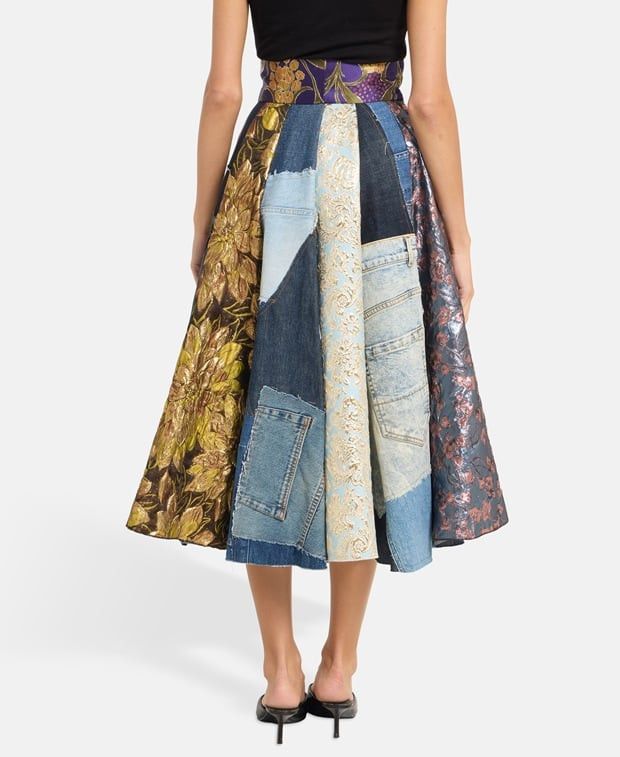 Dolce & Gabbana A-line skirt Size 23" - 3 Thumbnail