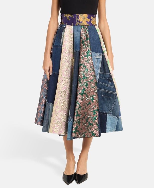 Dolce & Gabbana A-line skirt Size 23" - 2 Thumbnail