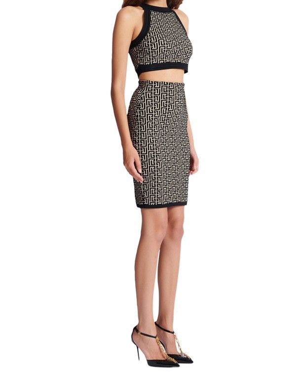 Balmain Miniskirt Size 27" / US 4 / IT 40 - 5 Thumbnail
