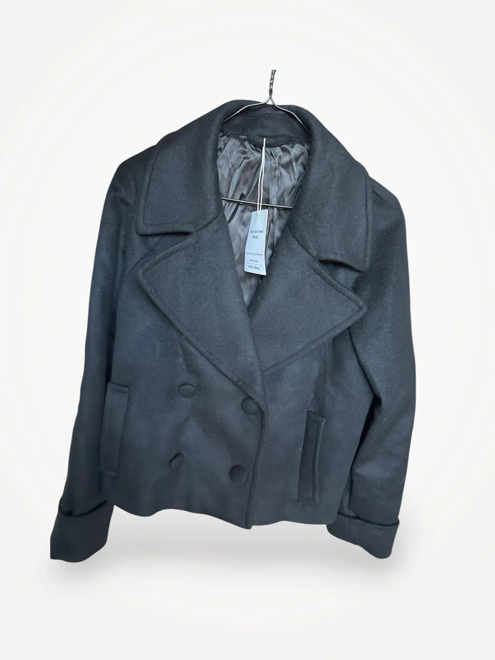 & Other Stories & Other Stories Cropped Pea Coat Coat Size XS / US 0-2 / IT 36-38 - 2 Thumbnail