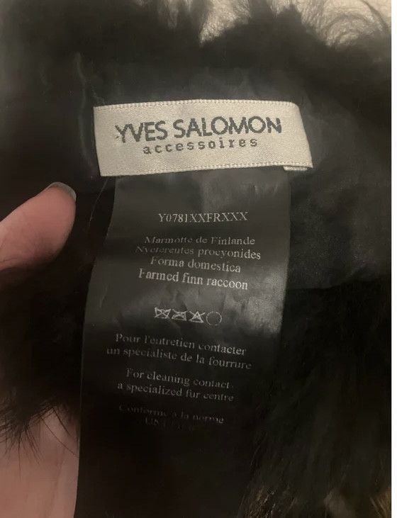 Yves Salomon Yves Salomon Raccoon fur collar Scarf Size ONE SIZE - 2 Thumbnail