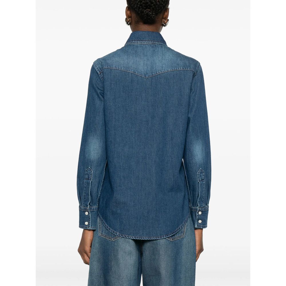 A.P.C. A.p.c. BLUE Tops - Shirts Size M / US 6-8 / IT 42-44 - 5 Thumbnail