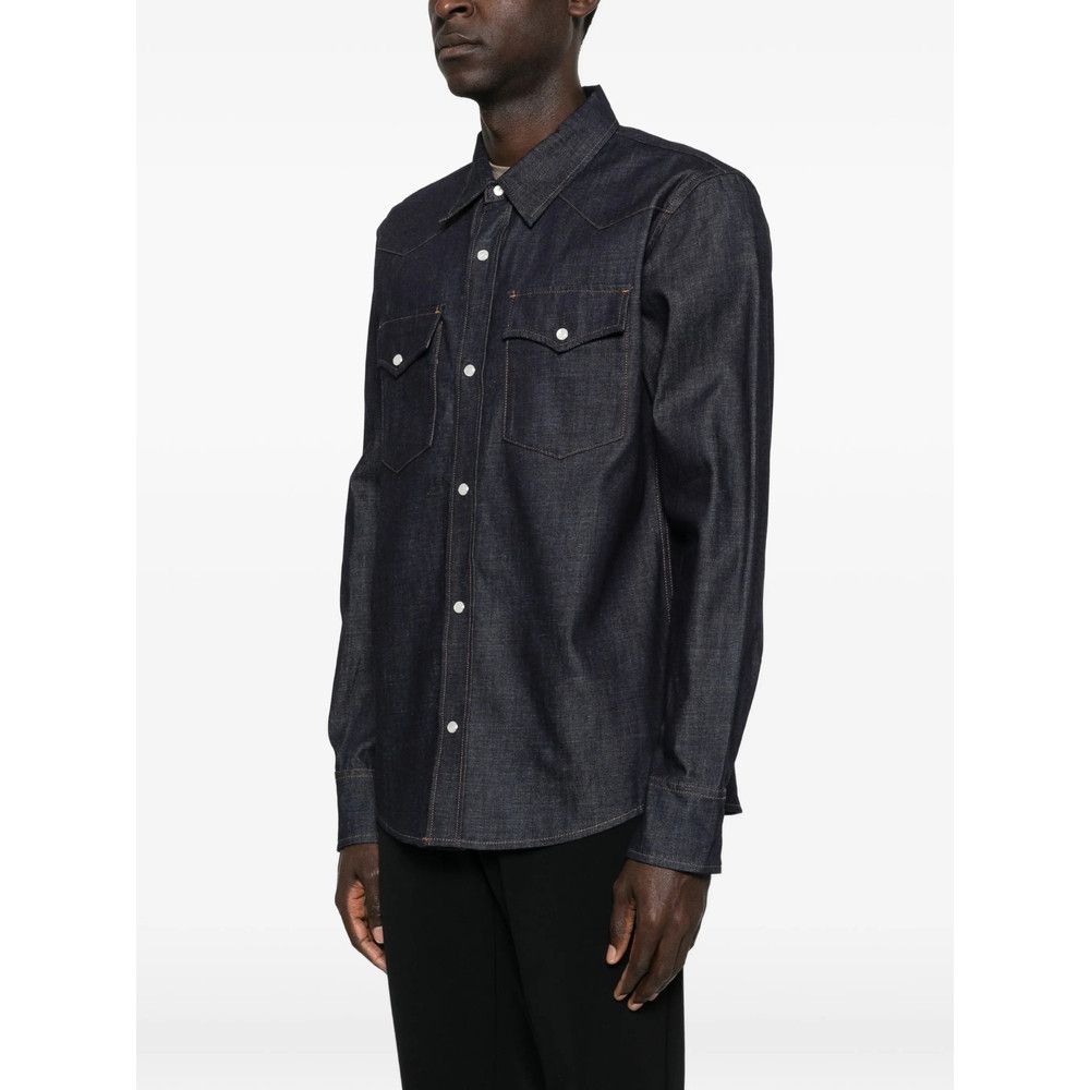 A.P.C. A.p.c. BLUE Shirts Size US M / EU 48-50 / 2 - 3 Thumbnail