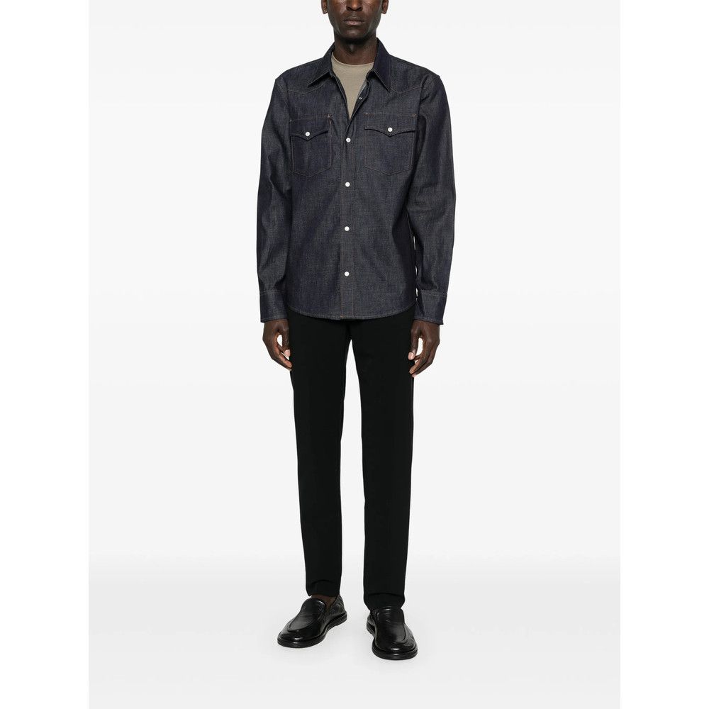 A.P.C. A.p.c. BLUE Shirts Size US M / EU 48-50 / 2 - 5 Thumbnail