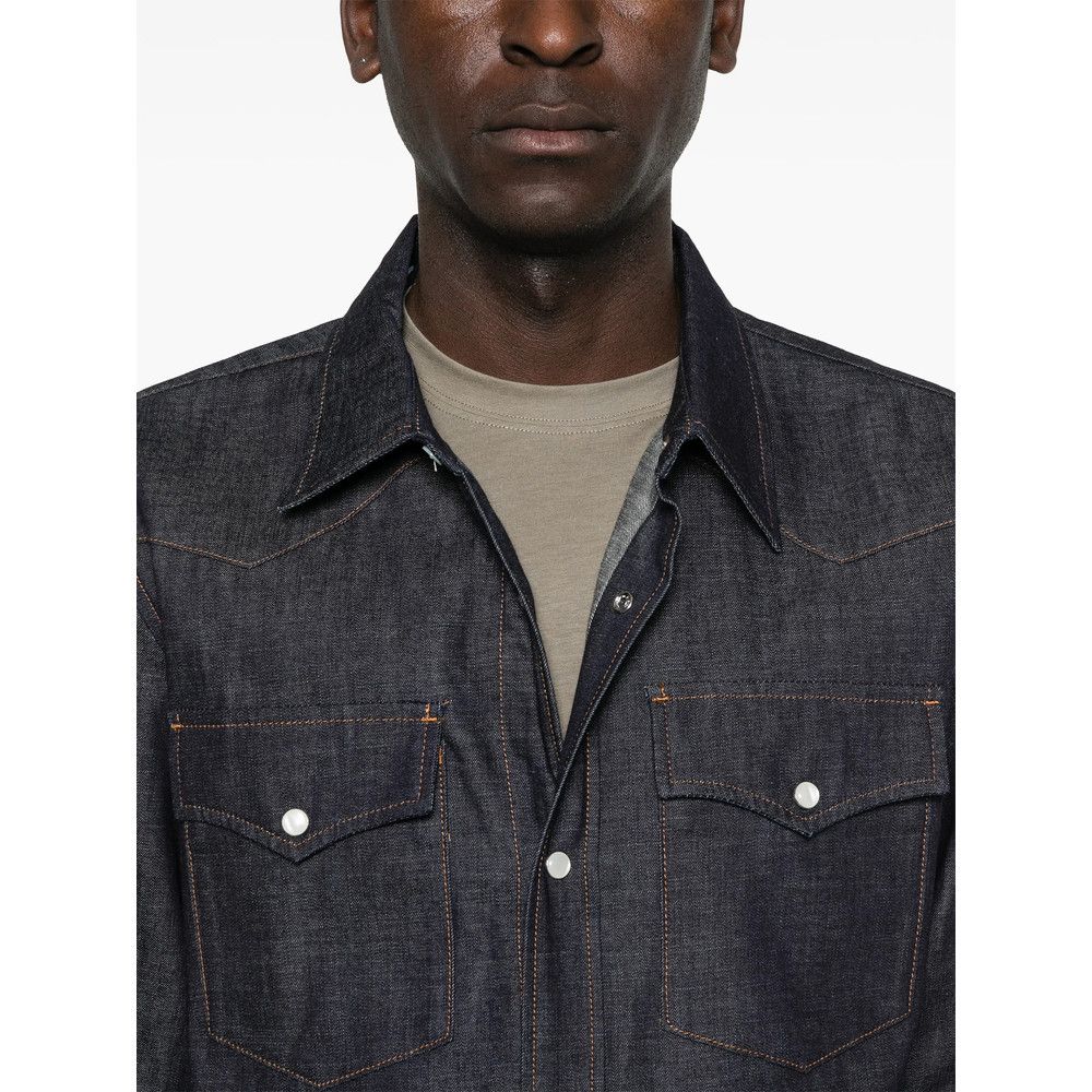 A.P.C. A.p.c. BLUE Shirts Size US M / EU 48-50 / 2 - 4 Thumbnail