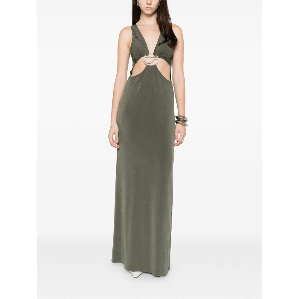 Coperni Coperni GREEN Dresses - Evening Dresses Size M / US 6-8 / IT 42-44 - 2 Thumbnail