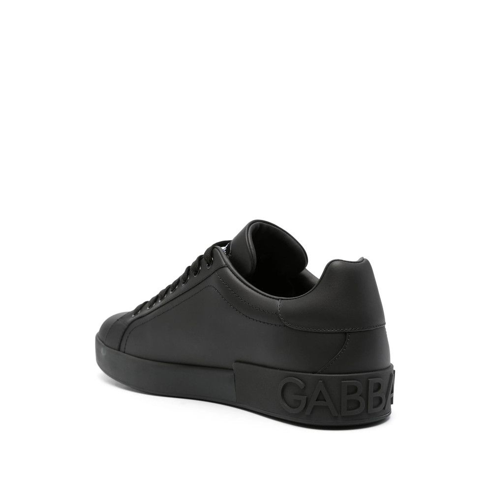 Dolce & Gabbana Dolce & Gabbana BLACK Trainers - Low-Tops Size US 8.5 / EU 41-42 - 4 Thumbnail