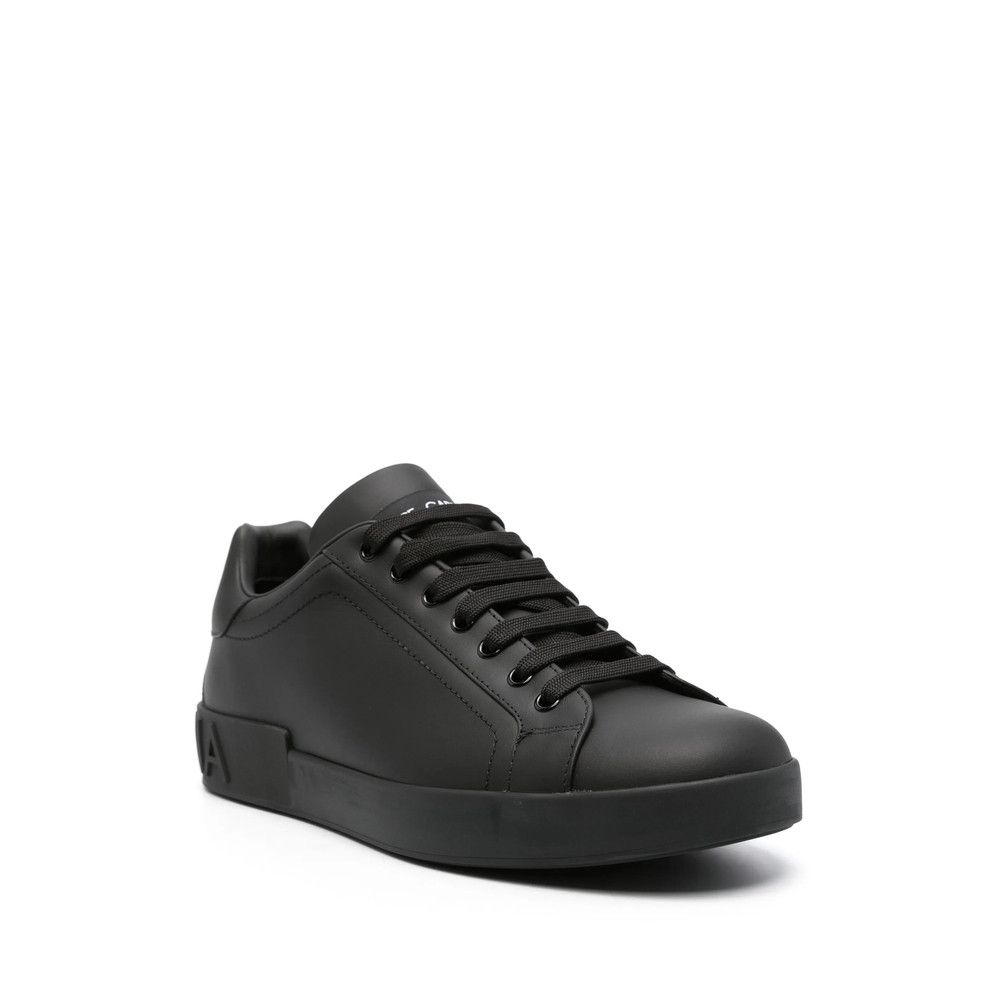 Dolce & Gabbana Dolce & Gabbana BLACK Trainers - Low-Tops Size US 8.5 / EU 41-42 - 2 Thumbnail