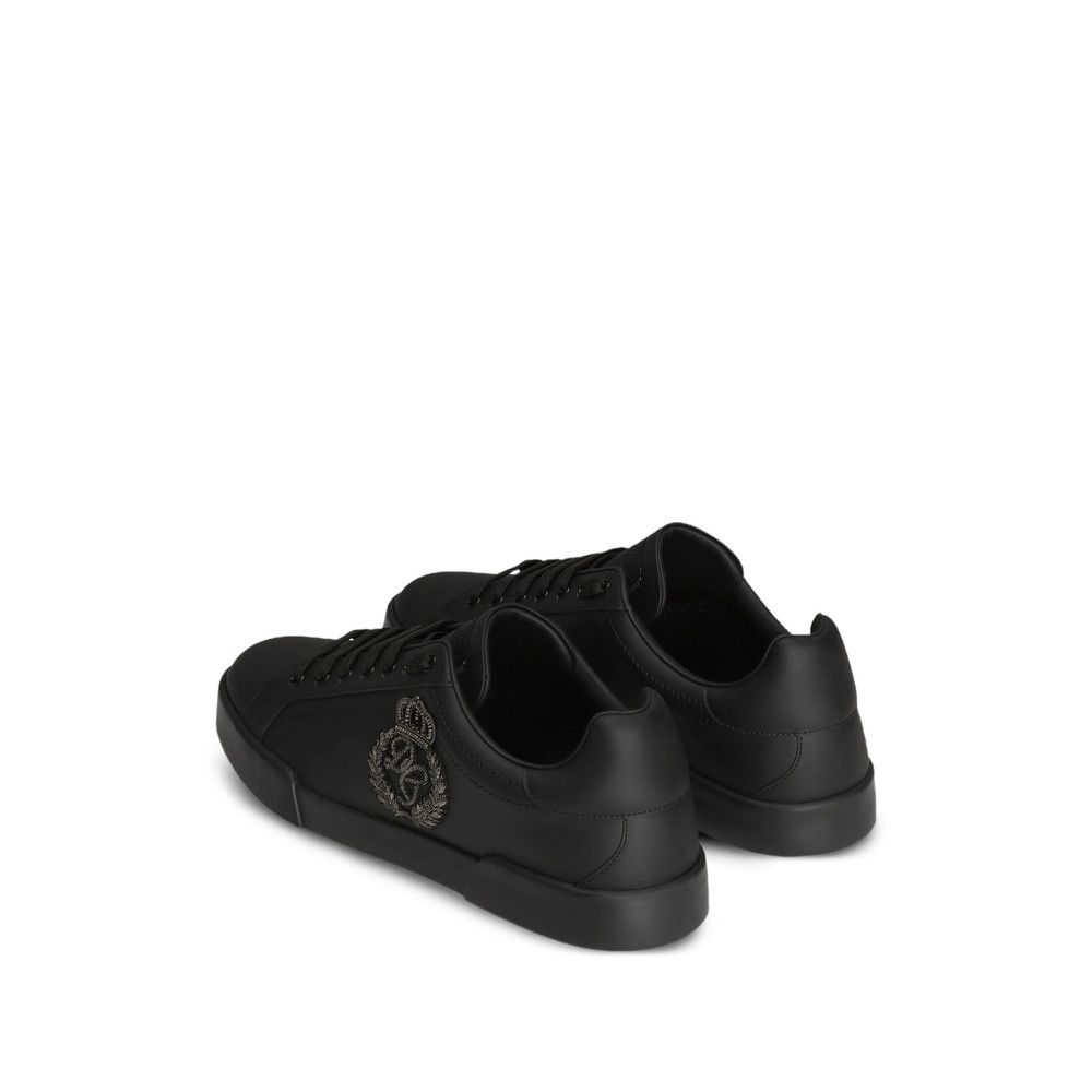 Dolce & Gabbana Dolce & Gabbana BLACK Trainers - Low-Tops Size US 12 / EU 45 - 2 Thumbnail