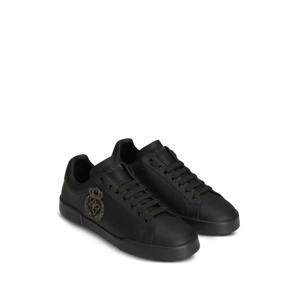 Dolce & Gabbana Dolce & Gabbana BLACK Trainers - Low-Tops Size US 13 / EU 46 - 4 Thumbnail