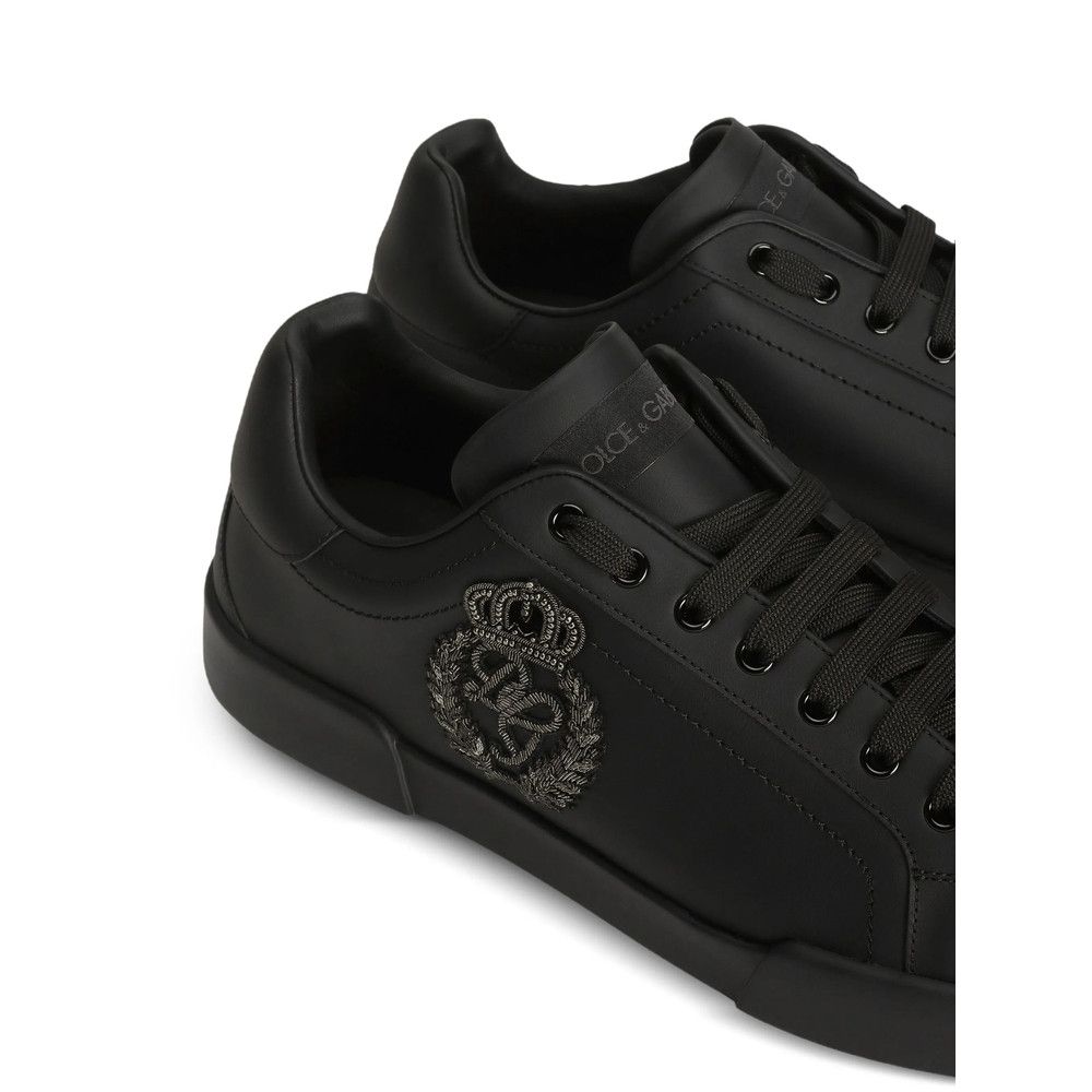 Dolce & Gabbana Dolce & Gabbana BLACK Trainers - Low-Tops Size US 13 / EU 46 - 3 Thumbnail