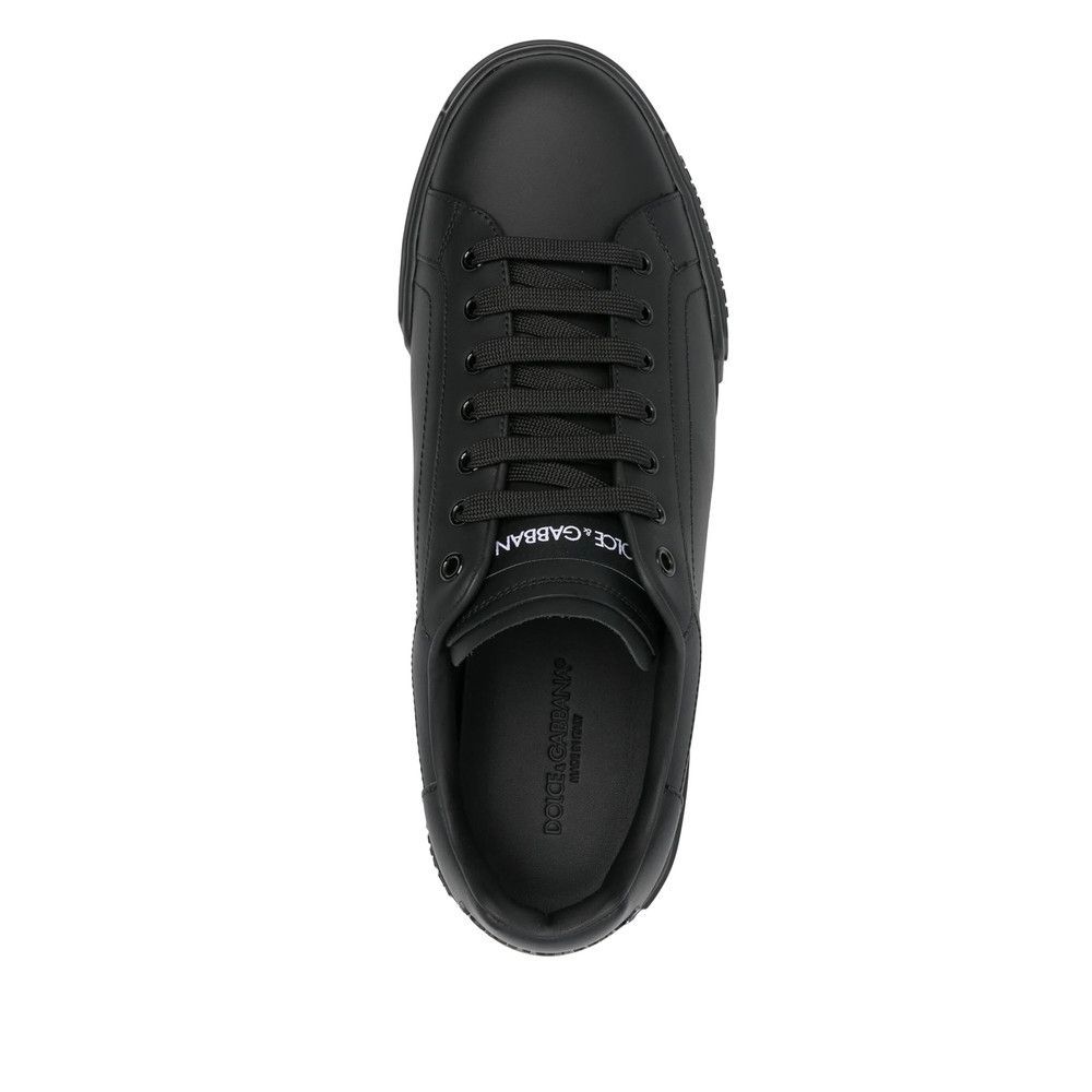 Dolce & Gabbana Dolce & Gabbana BLACK Trainers - Low-Tops Size US 7.5 / EU 40-41 - 4 Thumbnail