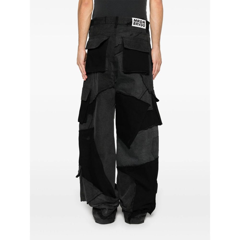 Who Decides War Who Decides War BLACK Denim - Regular & Straight-Leg Jeans Size US 34 / EU 50 - 5 Thumbnail
