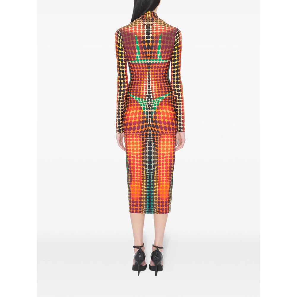Jean Paul Gaultier Jean Paul Gaultier YELLOW Dresses - Day Dresses Size S / US 4 / IT 40 - 2 Thumbnail