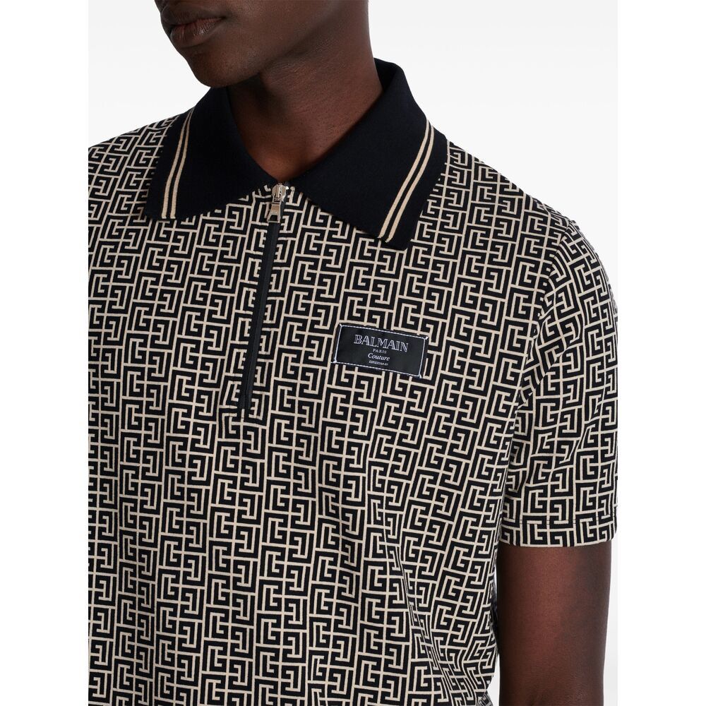 Balmain Balmain BLACK Polo Shirts Size US M / EU 48-50 / 2 - 6 Thumbnail