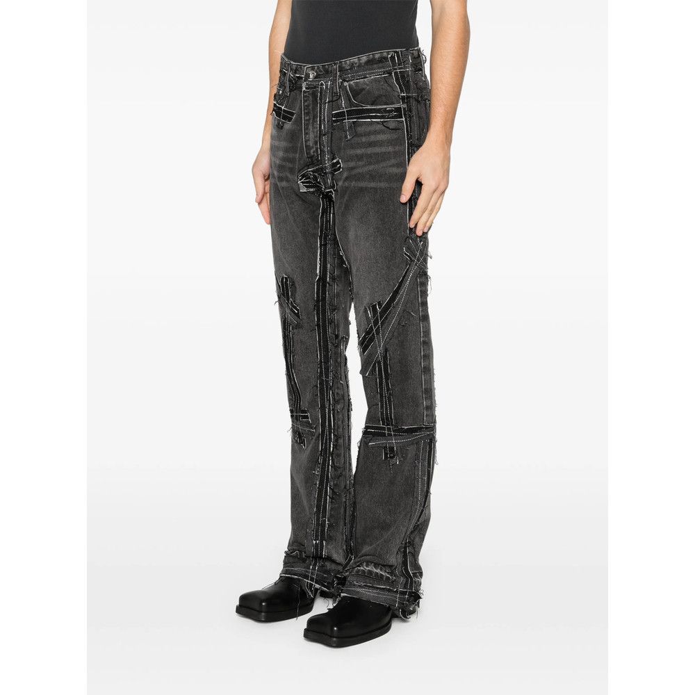 Who Decides War Who Decides War GREY Denim - Regular & Straight-Leg Jeans Size US 36 / EU 52 - 5 Thumbnail